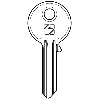 CHIAVE PIATTA UNIVERSALE UL058A + CONIO SILCA