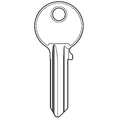 Chiave piatta iseo f5 020259 originale