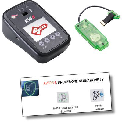 Silca rw5 + r-snoop + copertura clonazione