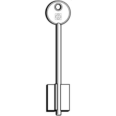 CHIAVE DOPPIA MAPPA MASTER SAFE MIA 5MS1 SILCA