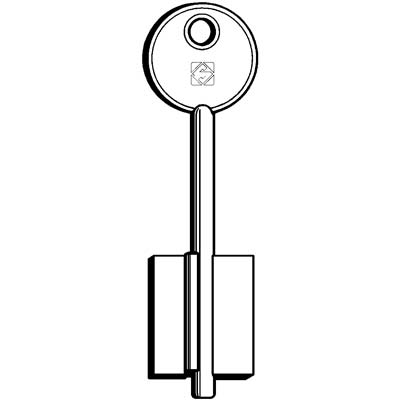 CHIAVE DOPPIA MAPPA MASTER SAFE MIA 5MS3 SILCA