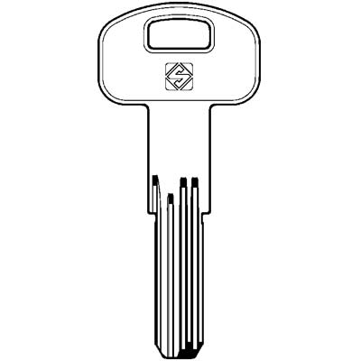 CHIAVE PUNZONATA SECUREMME K1 SCM2 SILCA
