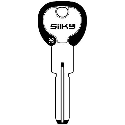 CHIAVE PUNZONATA AGB AGB5DZ SILKY SILCA