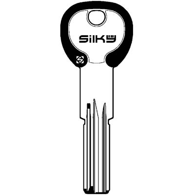 CHIAVE PUNZONATA AGB AGB8DZ SILKY SILCA