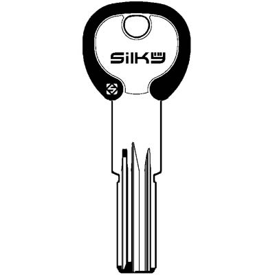 CHIAVE PUNZONATA AGB AGB9DZ SILKY SILCA