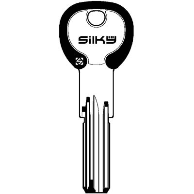CHIAVE PUNZONATA ISEO IE26DZ SILKY SILCA