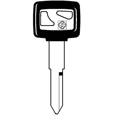 Chiave auto honda hon41p silca