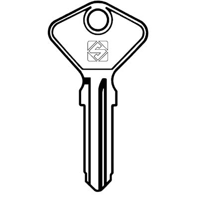 CHIAVE AUTO SAFE GIOBERT AF4C SILCA