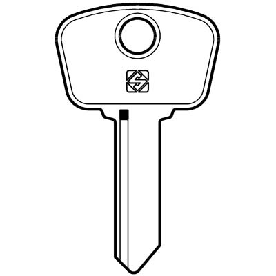 Chiave auto safe giobert af5b silca