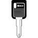 CHIAVE AUTO RENAULT CITROEN NE72DP SILCA