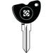 CHIAVE AUTO TRANSPONDER FIAT GT15RDTE SILCA