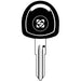 CHIAVE AUTO TRANSPONDER OPEL HU46TE SILCA