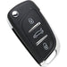 TELECOMANDO AUTO + TRANSPONDER IRFH14T SILCA