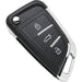 TELECOMANDO AUTO + TRANSPONDER IRFH15T SILCA