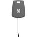 CHIAVE AUTO TRANSPONDER OPEL HU100CTE SILCA