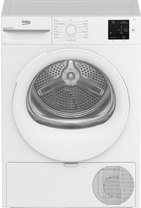 BEKO ASCIUGATRICE 8KG SLIM 46CMINVERTER D BMTR38W