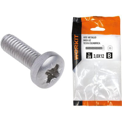 VITE METALLO TC INOX A2 SELF WORKIT