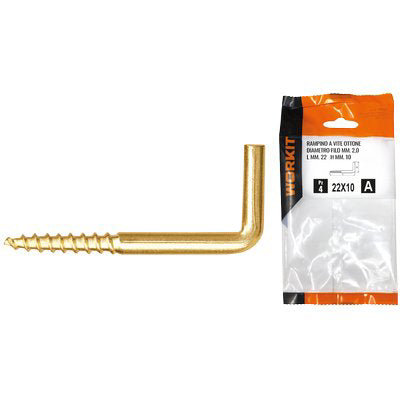 Rampino a vite ottone self workit