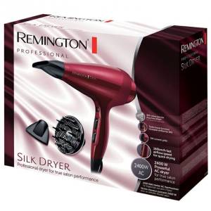 Remington Asciugacapelli ACAC9096 Silk Dryer Ioni 2400W Red