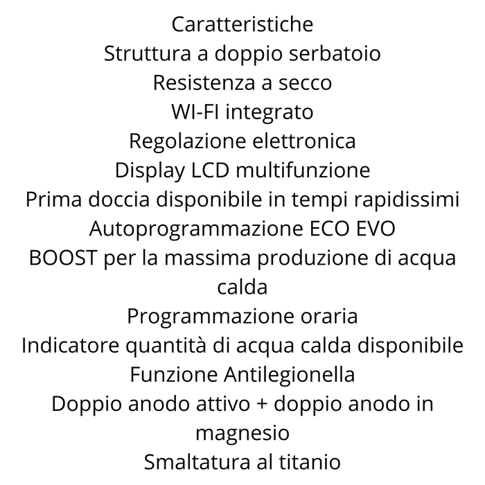Scaldacqua Ariston Velis pro dry wi-fi