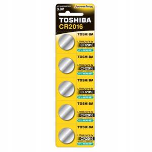 Toshiba Batteria Bottone CR2016 1Cnf/5pz