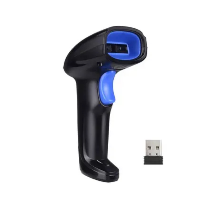 TECNO LETTORE BARCODE LASER WIRELESS 1/2D/QR USB 50MT TC-BC2D-14W