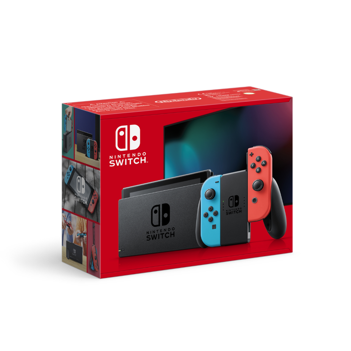 NINTENDO SWITCH CONSOLE JOY-CONROSSO/BLU NEW IT