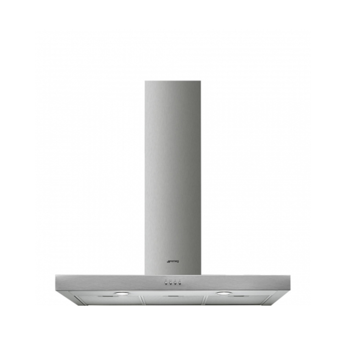 SMEG CAPPA ASPIRANTE A MURO 90CM 175W C LUCE LED INOX KATE900EX