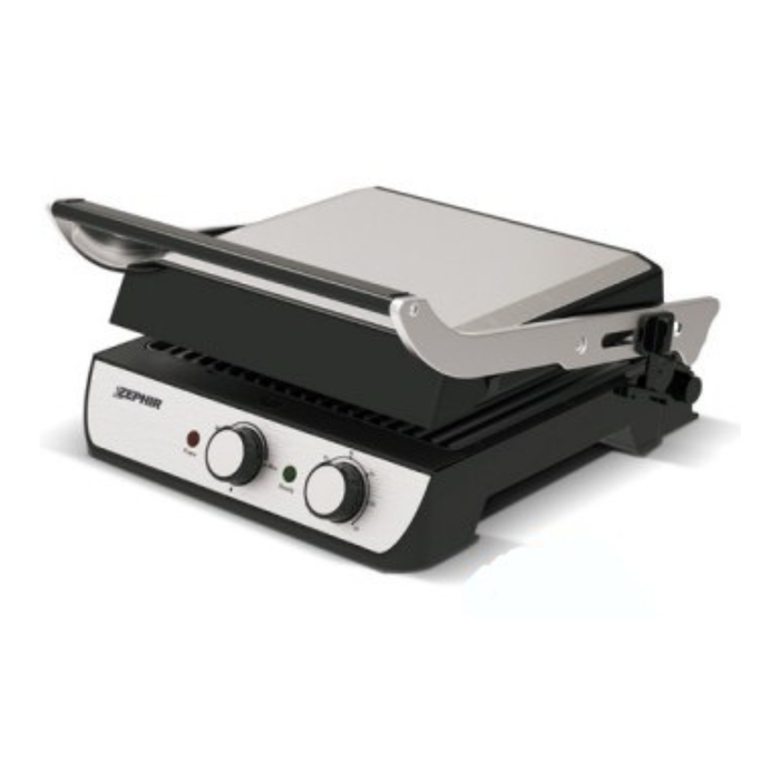 ZEPHIR BISTECCHIERA ELETTRICA APERT.180°PIASTRE AMOVIBILI 2000W ZHC657