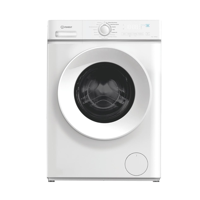 INDESIT LAVATRICE 8KG INVERTER VAPORE A 1400GIRI IMA 864 MY TIME IT