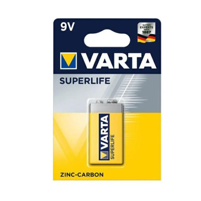 VARTA PILE 9V SUPER HEAVY DUTY ZINCO 1PZ