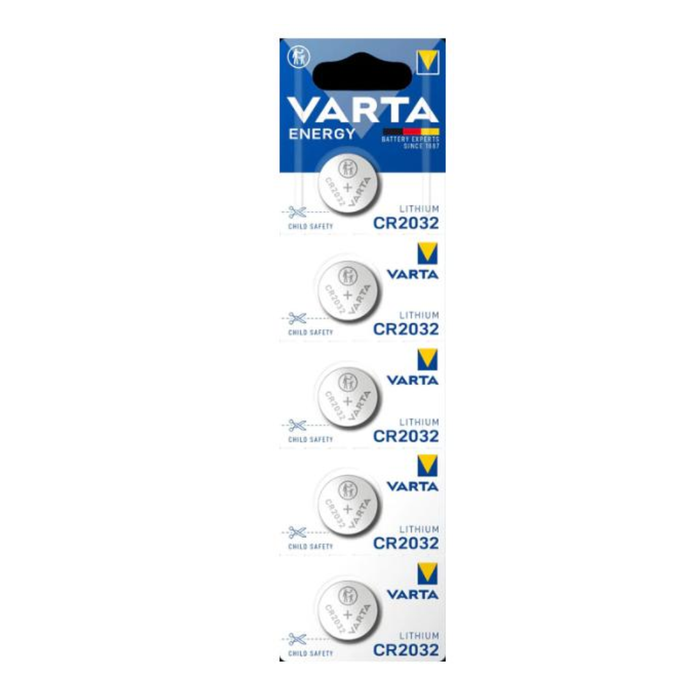 VARTA PILE A BOTTONE ENERGY CR2032 5PZ