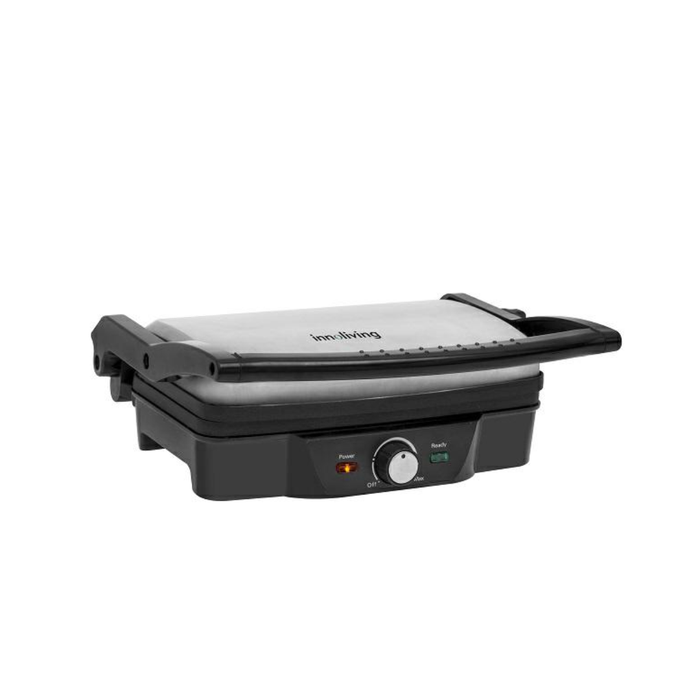 INNOLIVING BISTECCHIERA ELETTRICA CONTACT GRILL 28x17CM 1600W INN-719