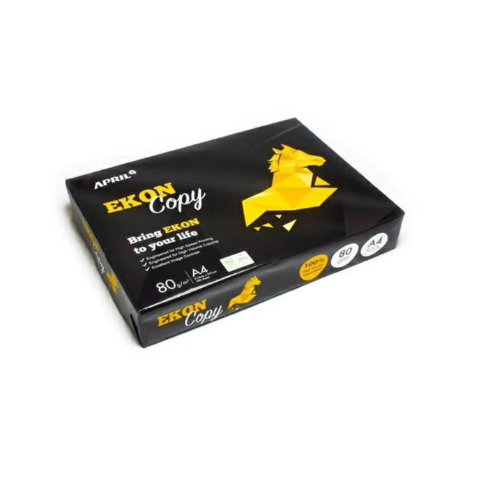 EKON CARTA A4 RISMA 500 FOGLI 80GR (ORDINE MIN.5pz)