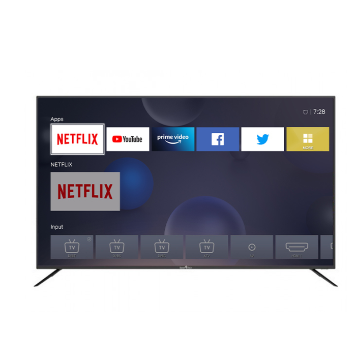 SMART TECH TV 43" LED UKD 4K SMART DVB/T2/S2 SMT-43F30UV2M1B1
