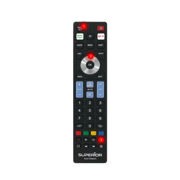 SUPERIOR TELECOMANDO UNIVER.SMART TV SAMSUNG/LG/SONY/PANASONIC/PHILIPS