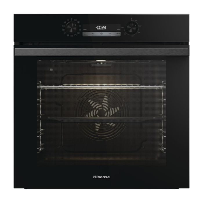 HISENSE FORNO INCASSO VENTILATOPIROLITICO PIZZA 60CM NERO BI64221PB