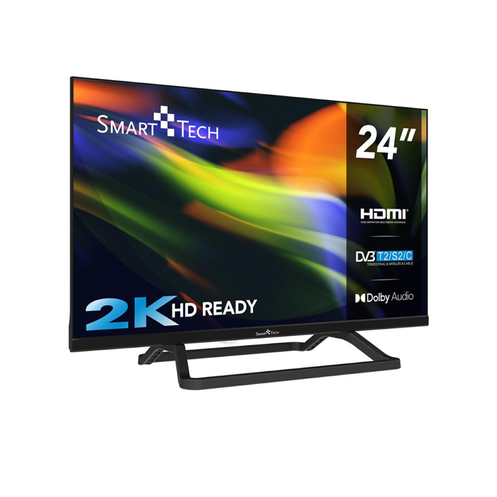 SMART TECH TV 24" HD FRAMELESS HOTEL 12V T2/S2 24HN01V3CA (no smart)
