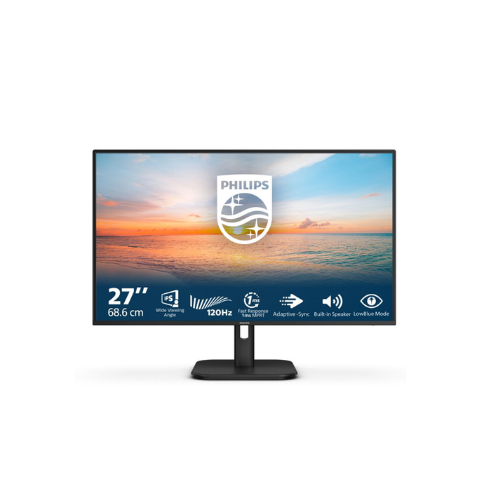 PHILIPS MONITOR 27" LED FHD 120HZ MULTIMEDIALE HDMI/DP/VGA 27E1N1200A