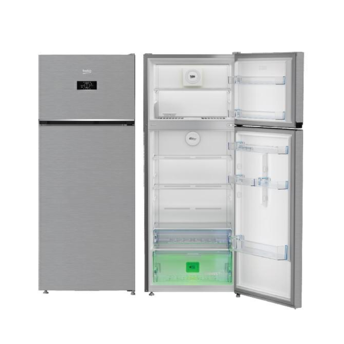 BEKO FRIGO DOPPIA PORTA 406LT ETOTALNOFROST 70CM SILVER RDNG455E40XBN