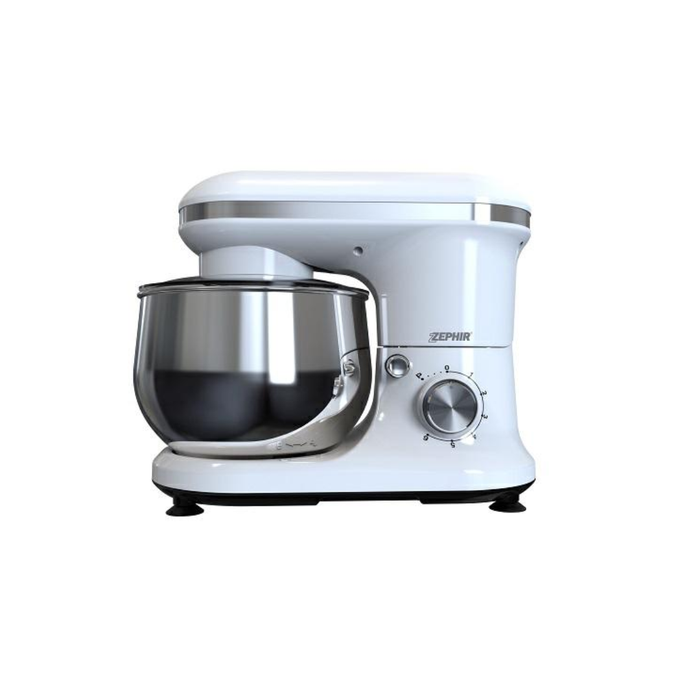 ZEPHIR IMPASTATRICE PLANETARIA 5LT 6 VELOCITA' 1000W BIANCO ZHC119DX