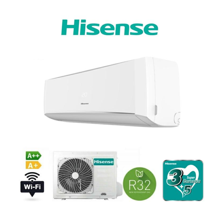 HISENSE CONDIZIONATORE 9000BTU A++/A+ HALO WIFI CBYR094RG/ATYR094RW