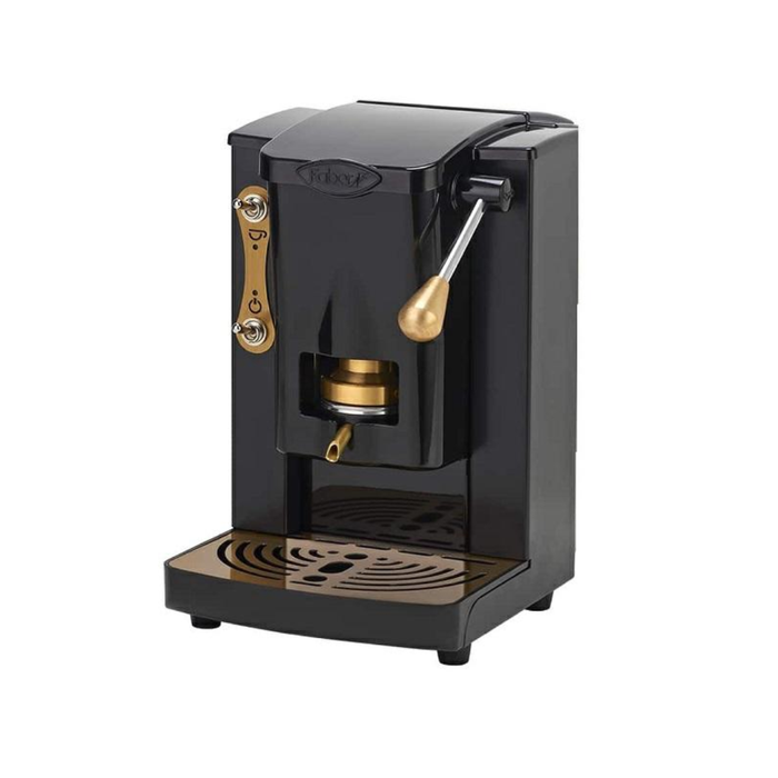 FABER MACCHINA DA CAFFE' A CIALDE PICCOLA KOLOR BLACK DEEP NIGHT