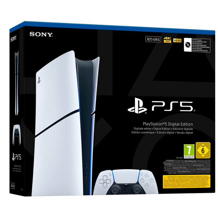 PS5 Console 825GB Digital Edition E Chassis White ITA
