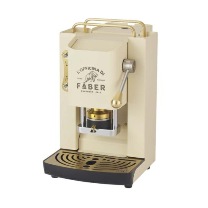 FABER MACCHINA DA CAFFE' A CIALDE PRO DELUXE SABBIA