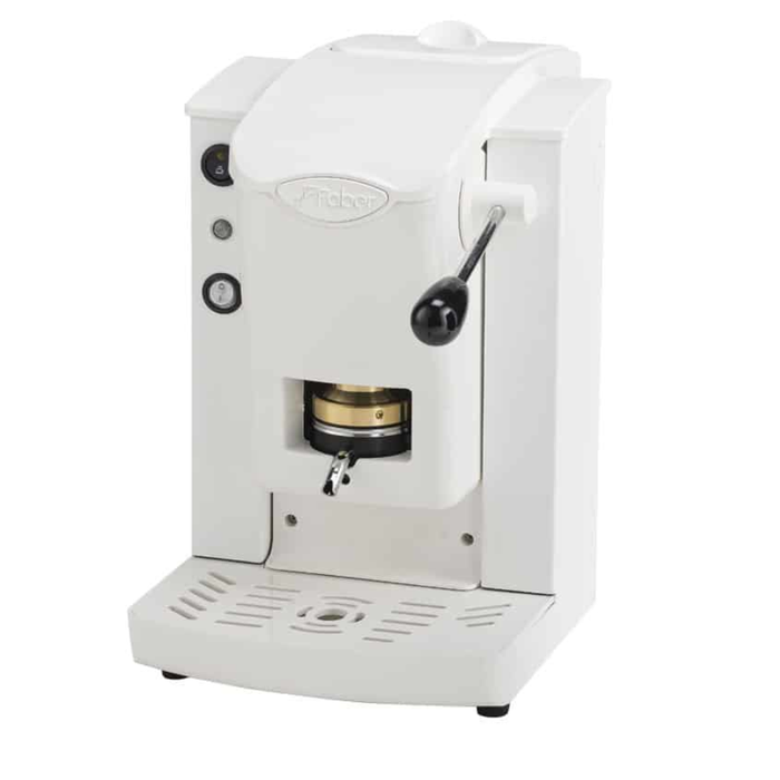FABER MACCHINA DA CAFFE' A CIALDE SLOT BASIC OTTONE TOTAL WHITE