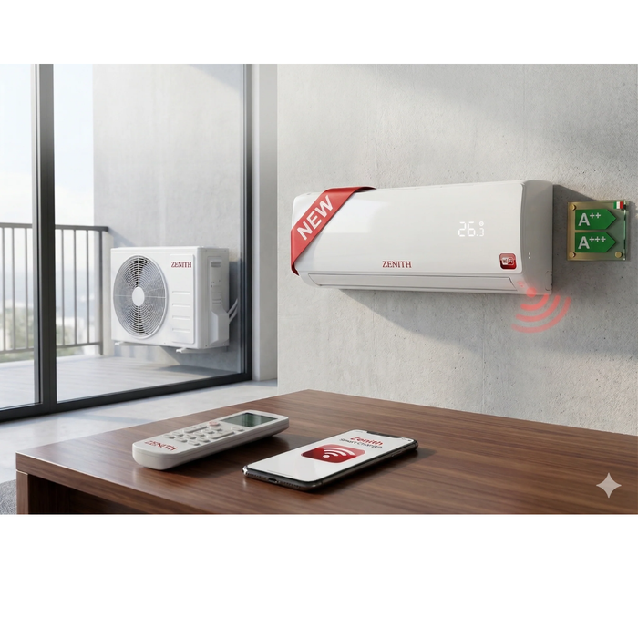 Climatizzatore ZENITH  Wi-Fi Integrato - Classe A++/A+++