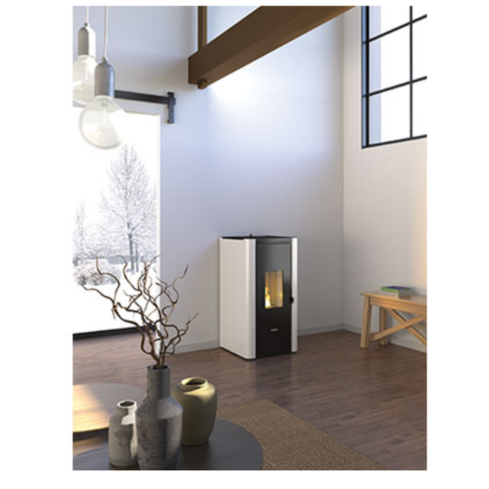 Stufa pellet indigo evo 7 freepoint