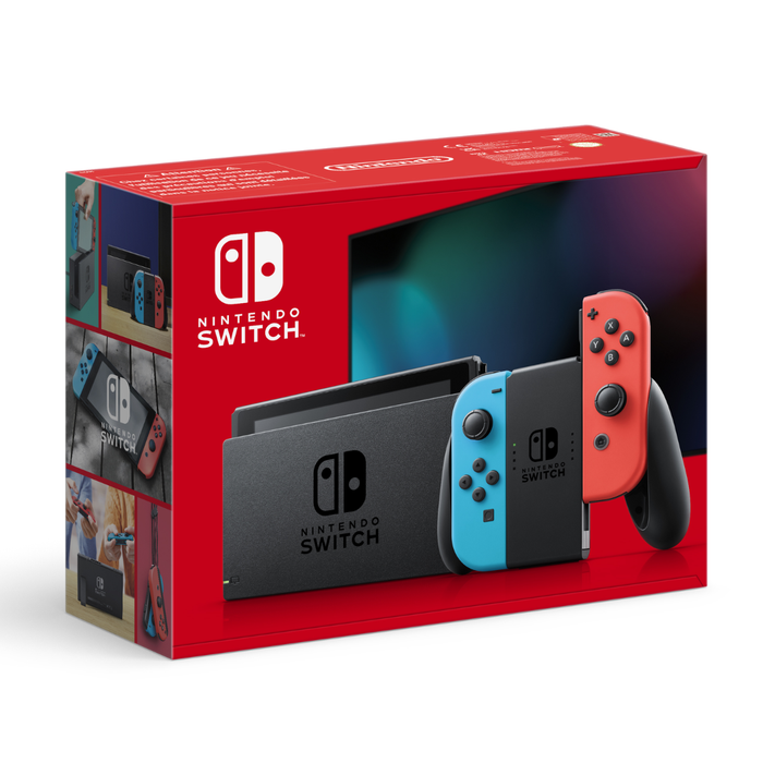 Switch Console 1.1 Neon Blue/Neon Red NEW