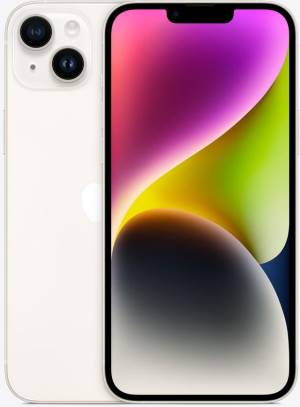 Apple iPhone 14 Plus 128GB 6.7" Starlight Ricondizionato Grado-A